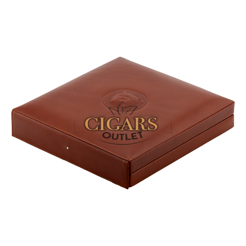 Dunhill The White Spot Travel Humidor Bulldog 10 Brown Piece